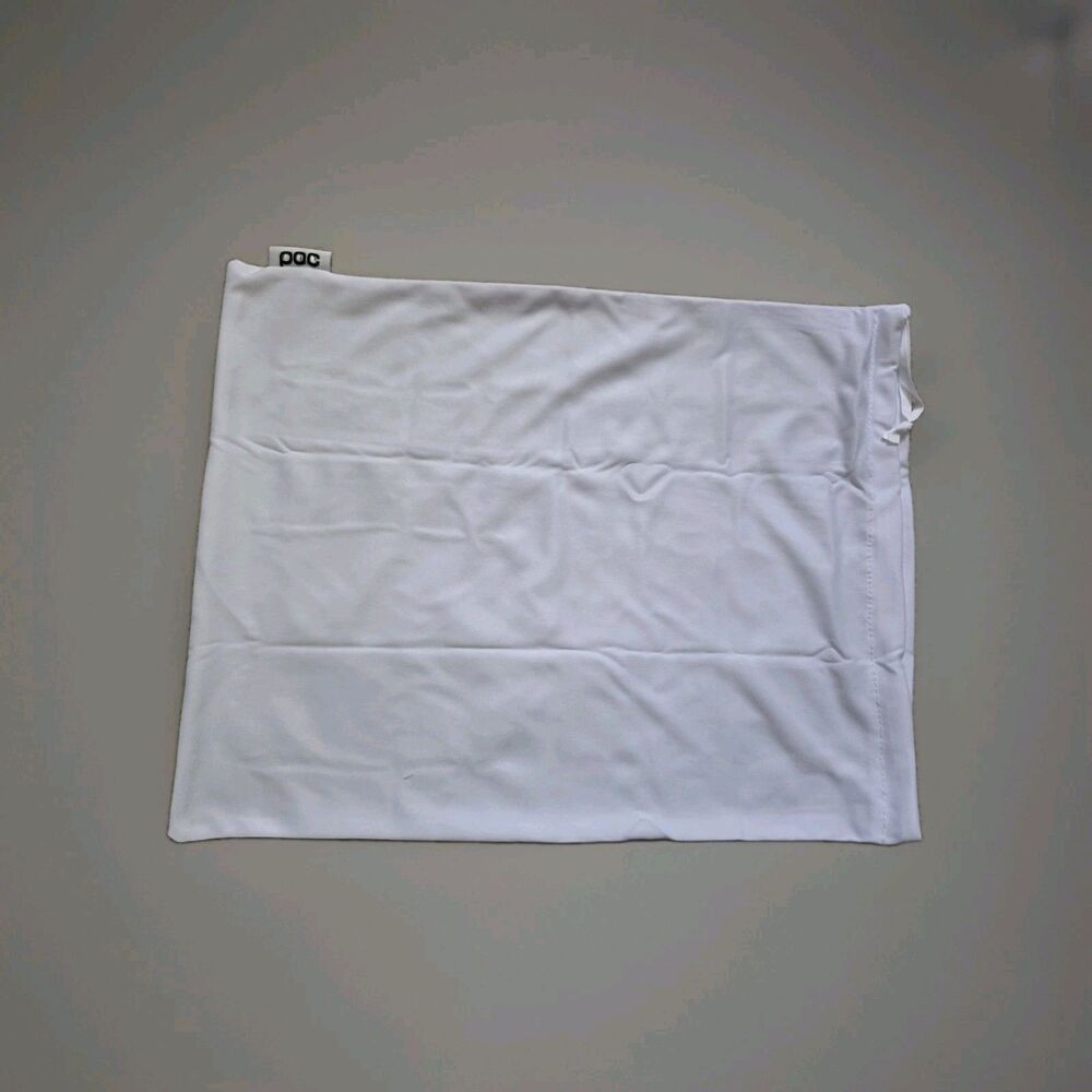 POC Helmet Bag Dust Cover Storage Travel White Ski Climb Cycling Drawstring